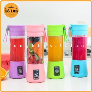 Máy Xay Sinh Tố Cầm Tay Mini Tích Điện Đa Năng Tiện Lợi