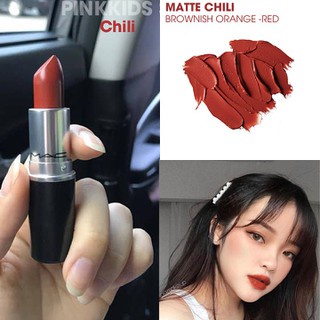 Son ᴍᴀᴄ chính hãng, Son mac chili, màu đỏ cam, full size - Hakio.offical | BigBuy360 - bigbuy360.vn