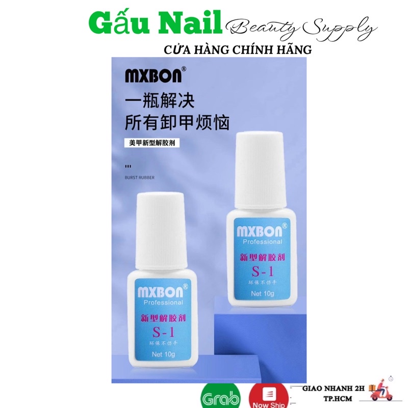 Nước tháo móng úp-tháo móng giả- Nước khử keo phá keo Tháo Móng Úp Siêu Nhanh