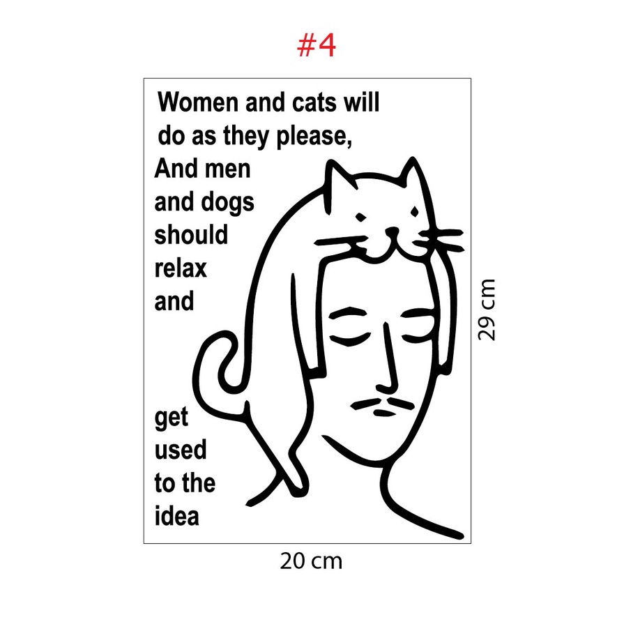 Hình tranh dán tường trang trí phòng nhiều họa tiết đáng yêu sẵn keo phía sau