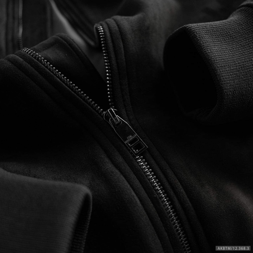 Áo khoác nam, áo khoác bomber chất liệu vải da lộn cao cấp, sang trọng 3683