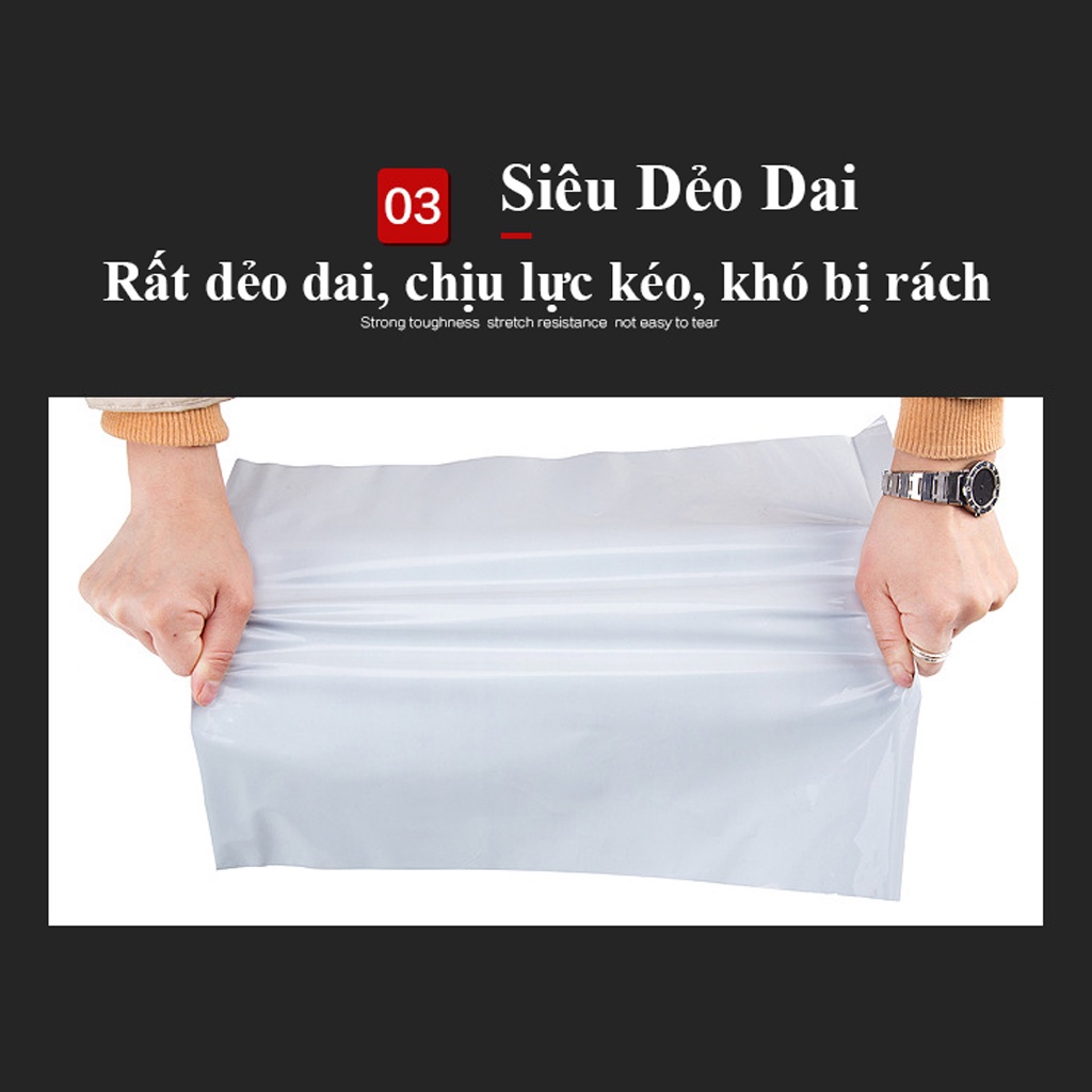 Túi Gói Hàng niêm phong có sẵn keo dán 25x35 28x42 32x45 38x52 - Phụ kiện bán hàng Hồng Phát