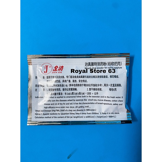 Jindi gói hồng vấn đề xù vẫy, lỡ loét cho cá cảnh