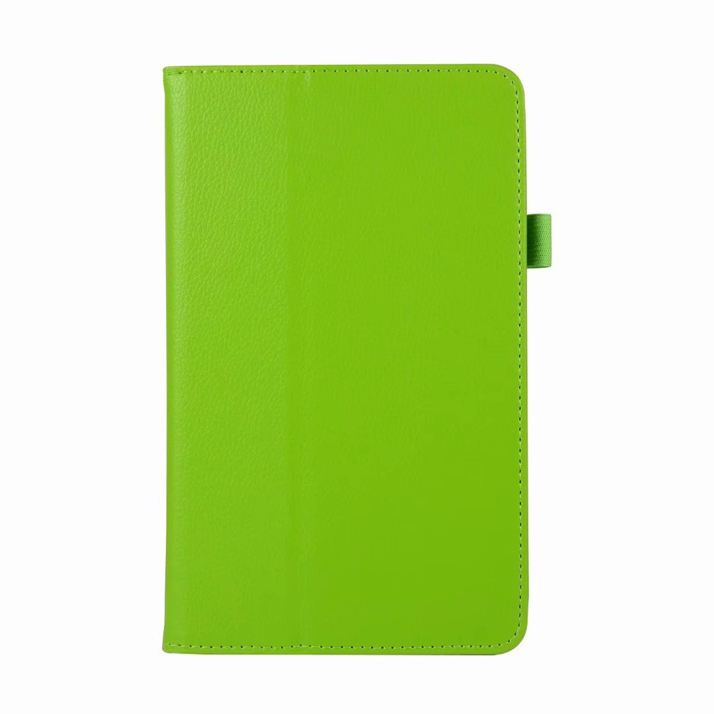 Bao da PU máy tính bảng nắp lật họa tiết vỏ quả vải có giá đỡ gấp được cho Samsung Galaxy Tab A 8.0 2017 SM-T380 T385