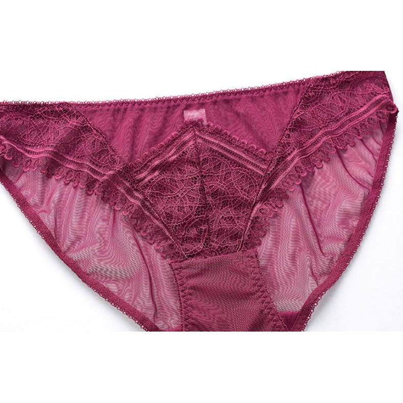 (Thanh lý) Bộ Đồ Lót Bralette Ren Mềm Không Đệm Cao Cấp S376