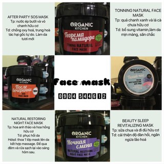 MẶT NẠ HỮU CƠ ORGANIC KITCHEN - 100ML