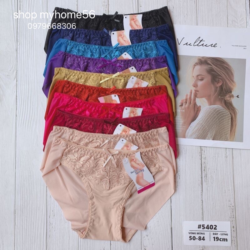 [Mã 12FASHIONSALE1 giảm 10K đơn 50K] Quần lót spring thun lạnh vnxk 5420 (lẻ 1c) | BigBuy360 - bigbuy360.vn