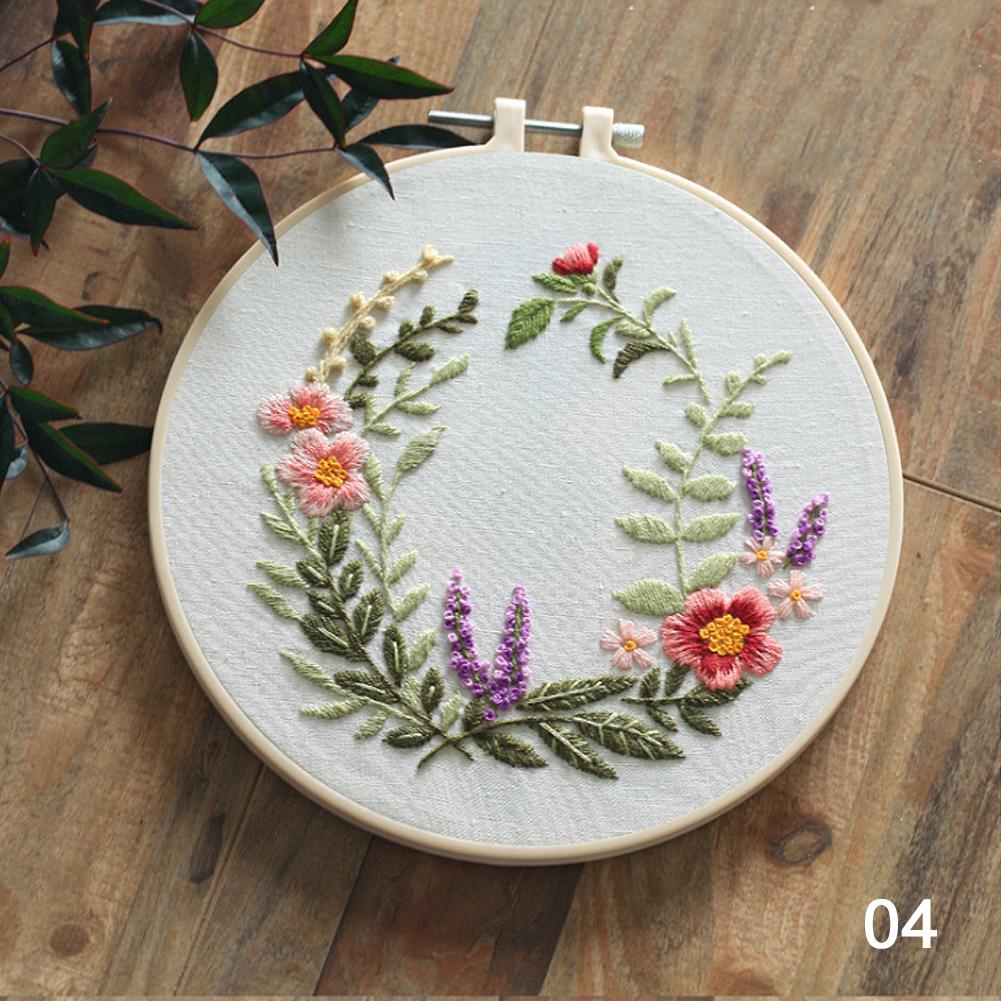 DIY Châu Âu Thêu Thủ công Vá Cross Stitch Kit Bông Tranh thêu Thêu Trang trí nội thất