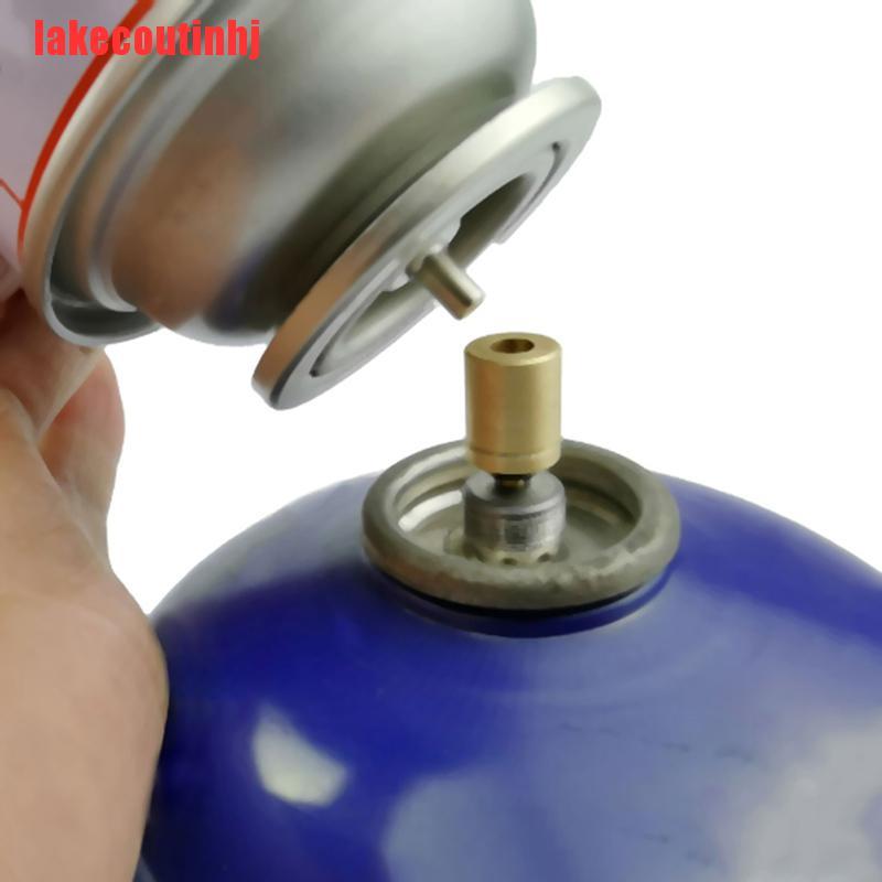 {lakecoutinhj}2Pcs Cylinder filling butane canister gas refill adapter outdoor camping stove NTZ