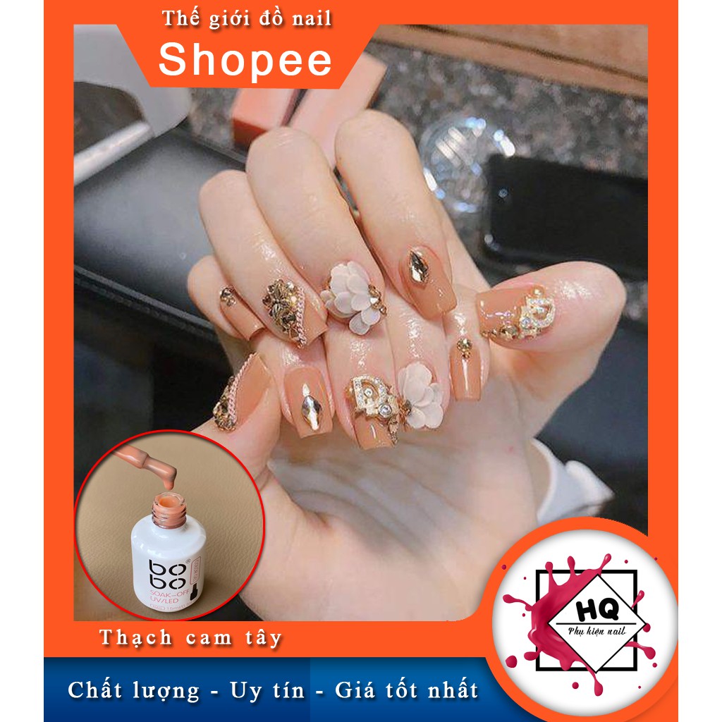 Sơn gel thạch cam tây - Màu HOT làm nail cho giới trẻ 2021