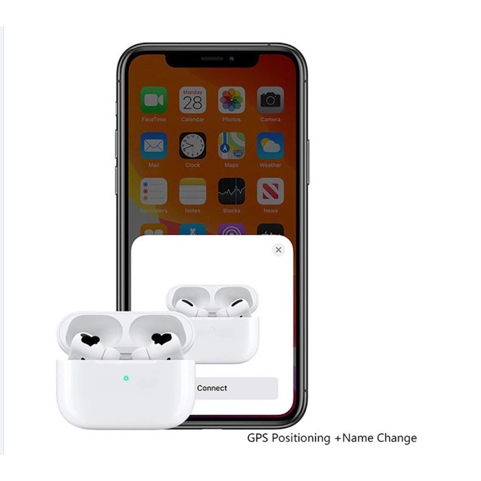 Tai Nghe Bluetooth I1000 pro  TWS 1:1 Airpods ĐỔI TÊN + ĐỊNH VỊ + tháo tai dừng nhạc Airpods pro 3 I500 pro Air 3 pro