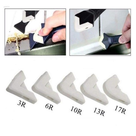 Cây sủi dụng cụ miết mạch keo silicon góc, cạnh chân tường Doconu