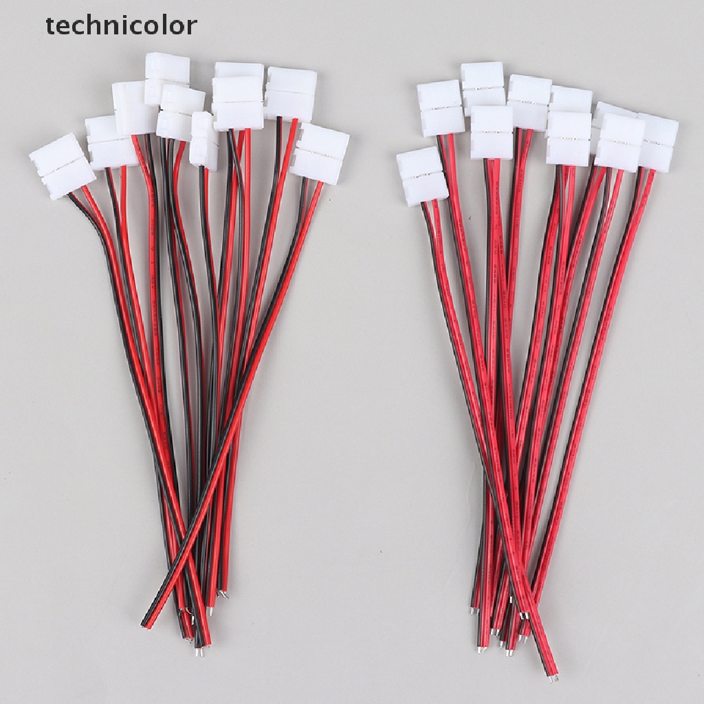Set 10 Kẹp Nối Dây Đèn LED 2 Pin 8mm 10mm SMD Chuyên Dụng