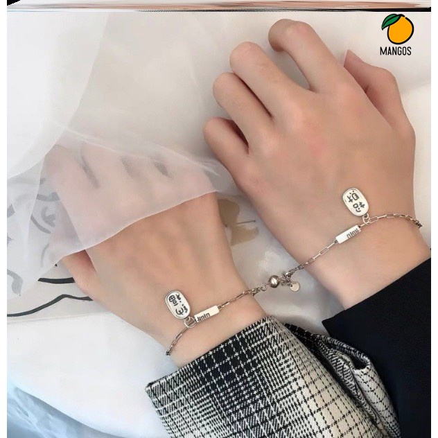 Cặp Vòng Tay Đôi Có Nam Châm Thời Trang - Mango_Ovil