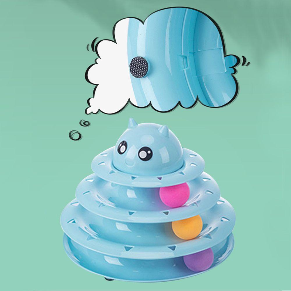 Đồ Chơi Tháp Bóng Lăn Tương Tác Thú Cưng