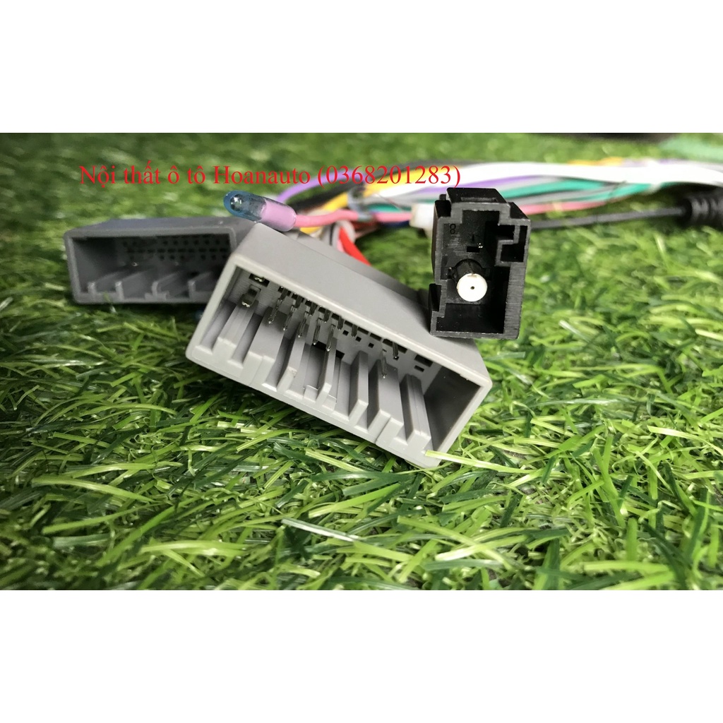 Dây Rắc Nguồn, Âm thanh, Cho Đầu DVD ô tô - 20 pin có rắc cam in và rắc cái Honda