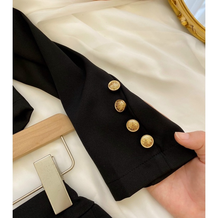 Sét vest nâu đen có logo cao cấp loại 1 | BigBuy360 - bigbuy360.vn