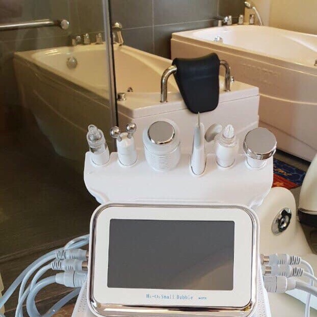 Máy Aqua H2O2 + kệ máy