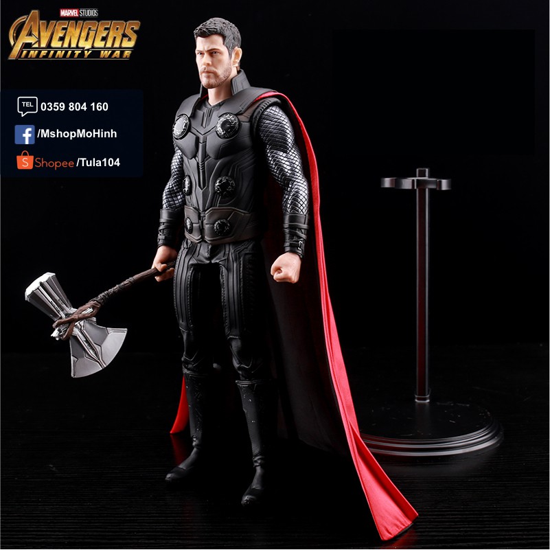 [Rẻ vô địch] Mô hình tượng Thor Avenger infinity war Crazy toy, Empire toy