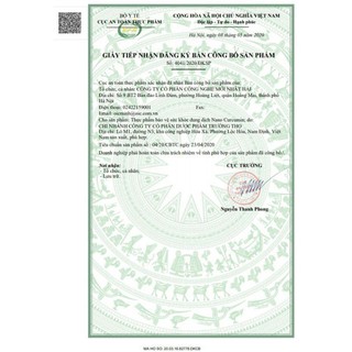 Dung dịch Nano Curcumin OIC - Công ty Nhật Hải