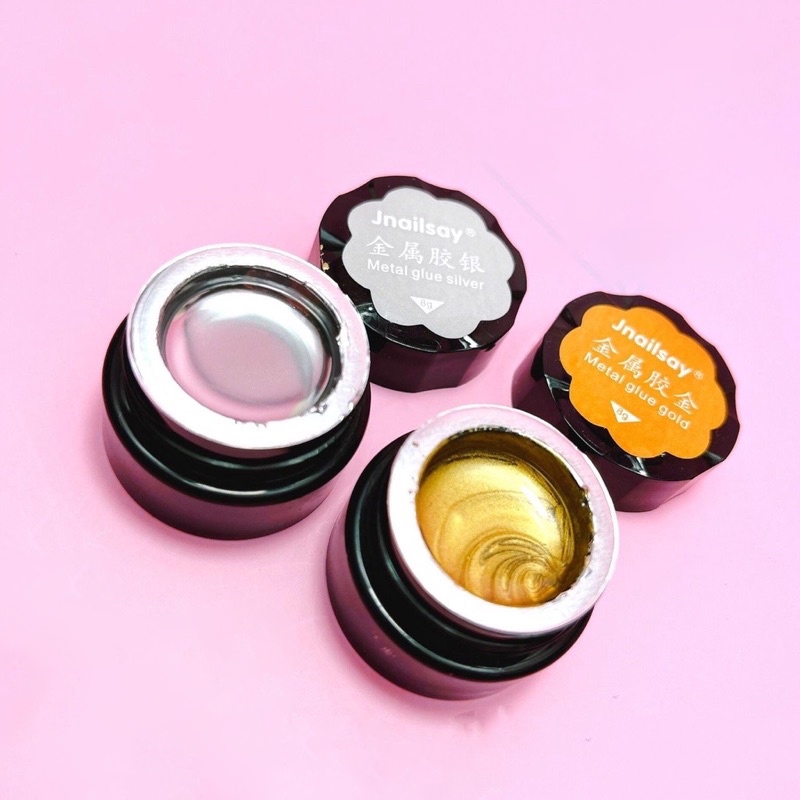 Gel nhũ metan vẽ viền móng, gel nhũ nail siêu sáng metan Jnailsay