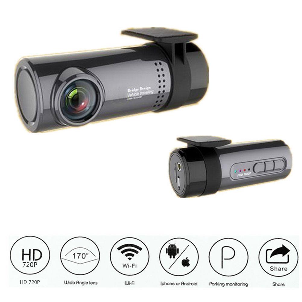 TZ nâng cấp mini 720p hd 360 góc quay wifi ẩn xe dvr dash cam camera ghi hình
