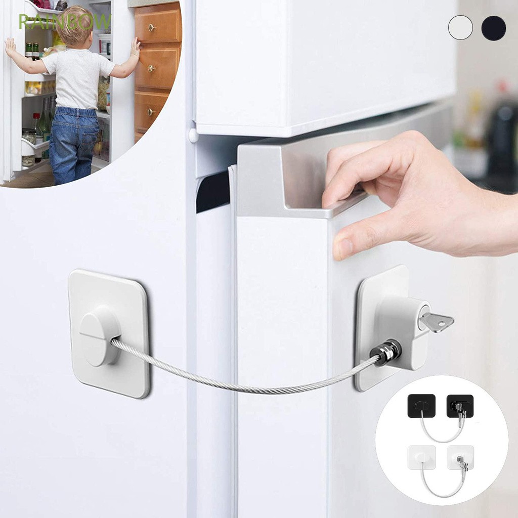 Khoá an toàn dùng gắn tủ / tủ lạnh / ngăn kéo / cửa sổ bảo vệ an toàn cho bé nhiều màu tùy chọn