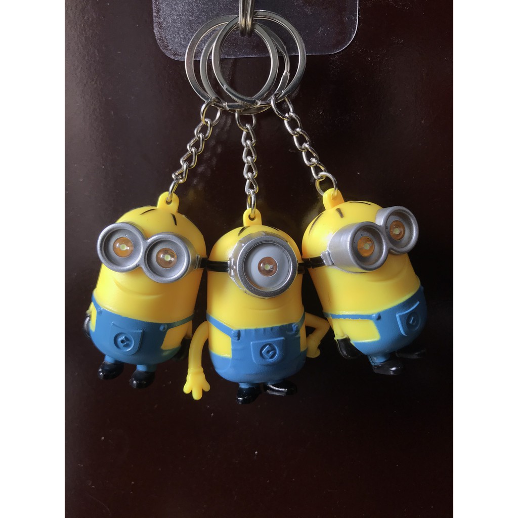 -Móc khóa Minion kêu I love You có đèn led có âm thanh -Móc khóa Minion kêu I love You có đèn led