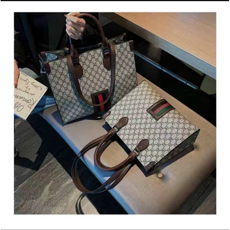 Túi xách nữ Công sở họa tiết G/c size 35cm và 40cm