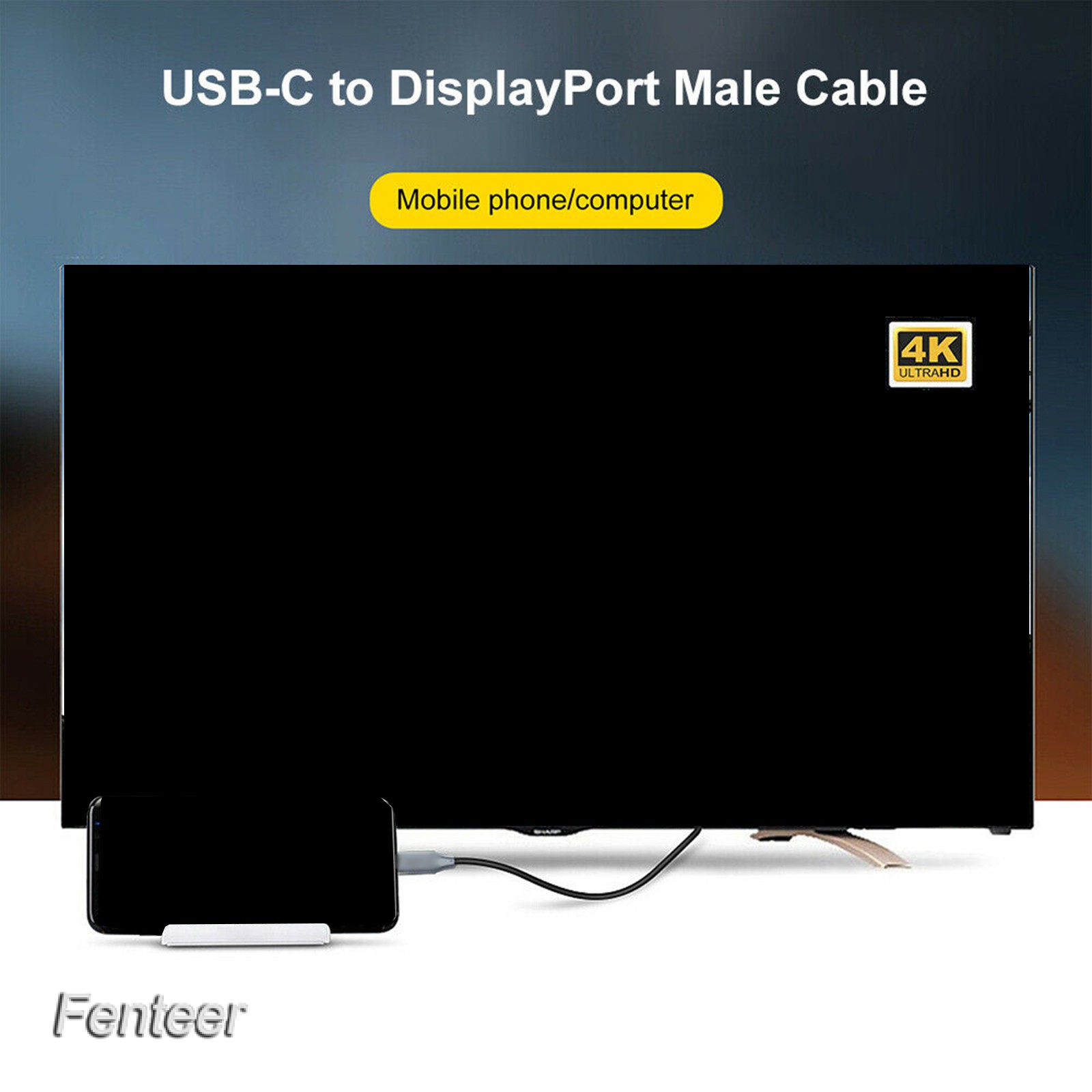 Đầu chuyển đổi USB C sang DP DisplayPort 1.4 sang 8K 60Hz cho MacBook Pro các thiết bị khác | BigBuy360 - bigbuy360.vn