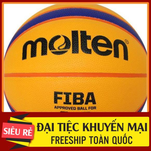 KINGSPORT247 Quả bóng rổ MOLTEN 3X3 B33T5000 chính hãng - Bảo hành 30 ngày