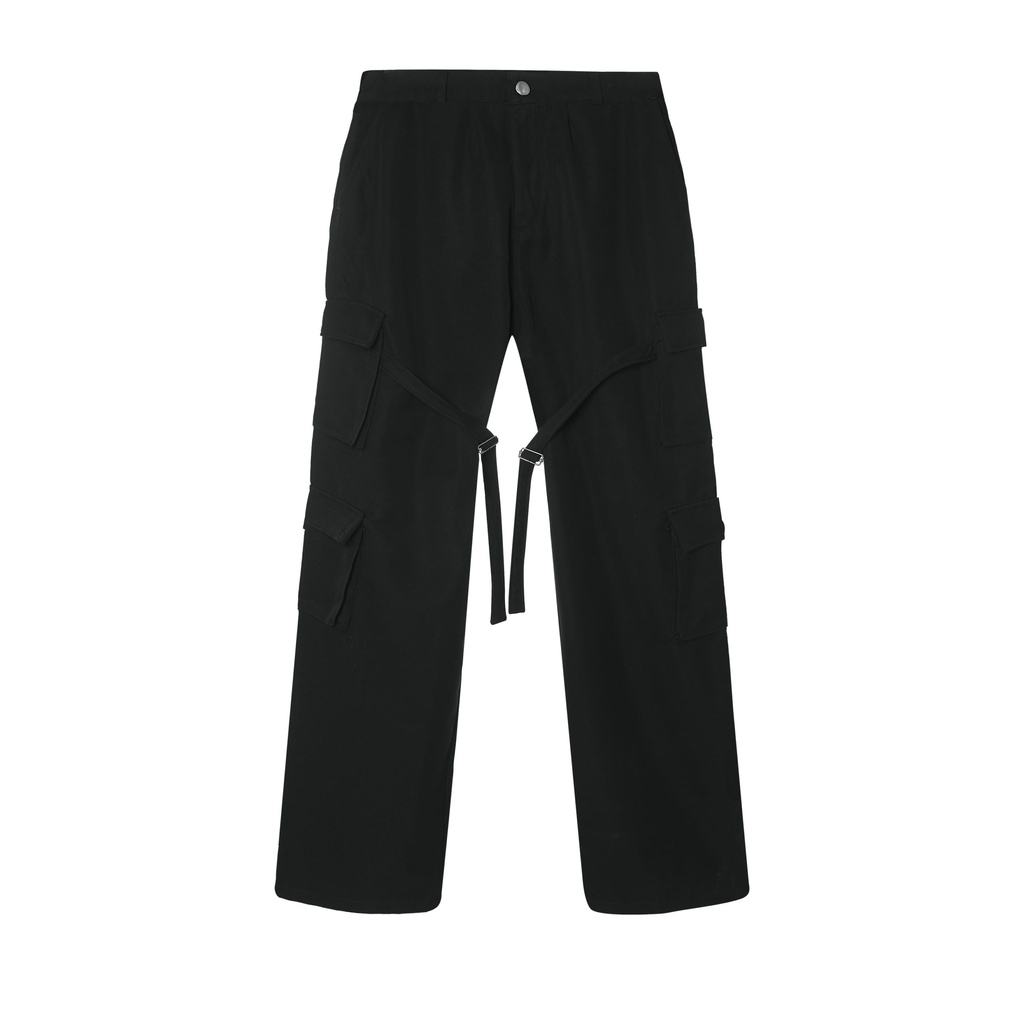 Quần Strap Cargo Pants / Black