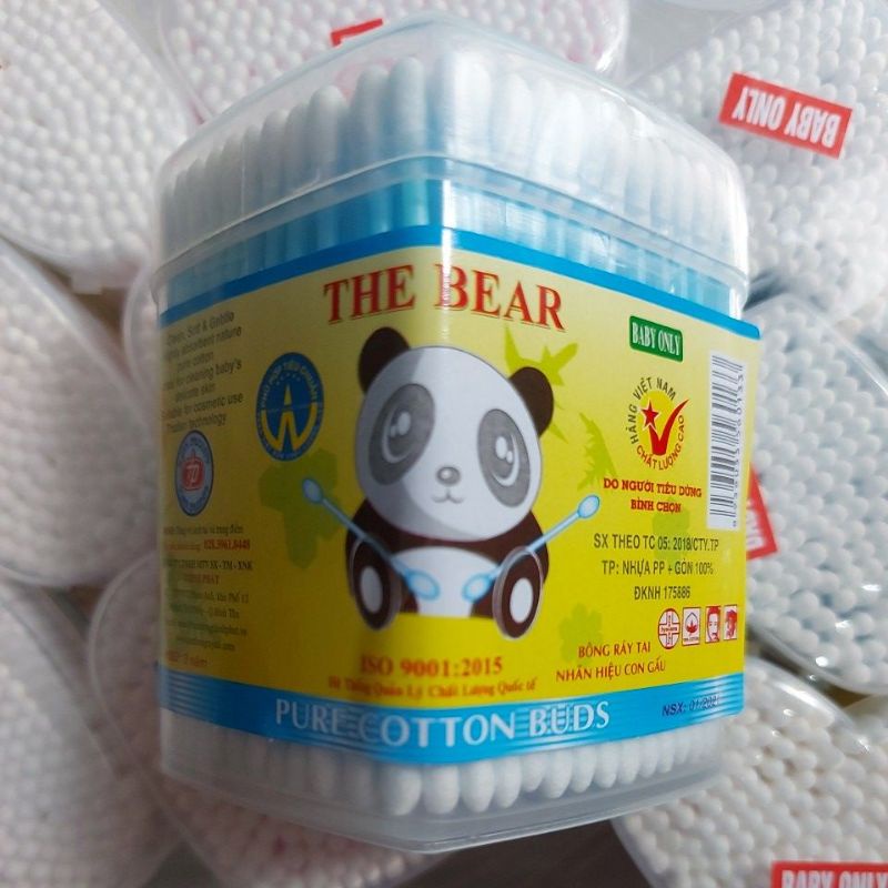 Tăm bông ngoáy tai em bé The Bear Thịnh Phát.