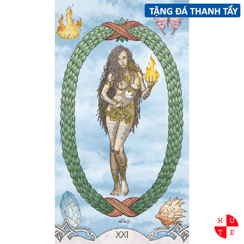 Bài Tarot Erotic Fantasy 78 Lá Bài Tặng File Tiếng Anh Và Đá Thanh Tẩy C225