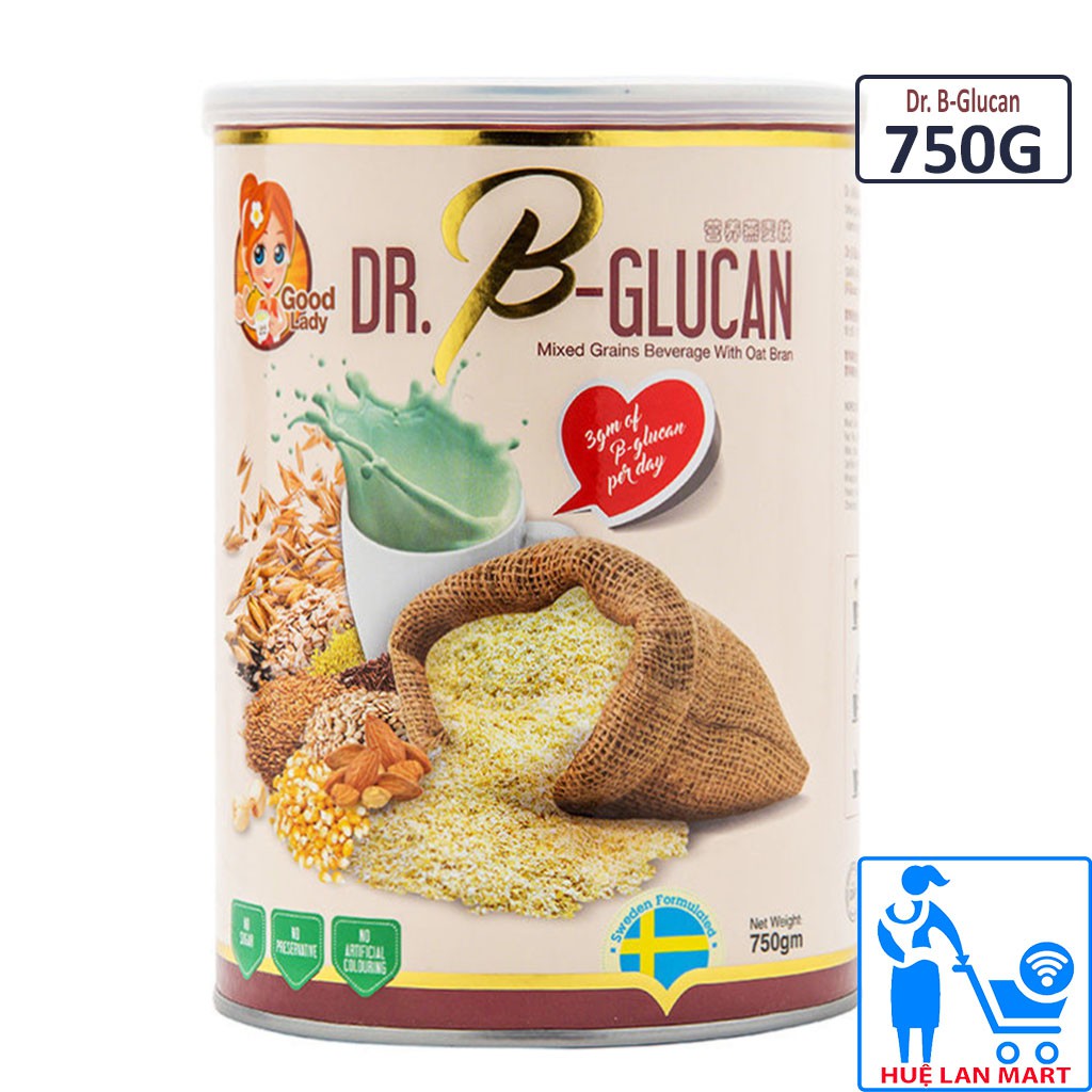 Bột Ngũ Cốc Dinh Dưỡng Good Lady Dr. B-Glucan Hộp 750g