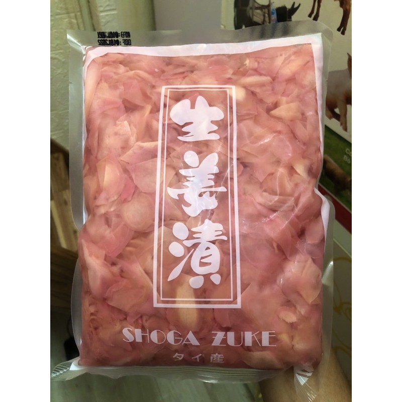 [Hàng chuyên dùng] Gừng hồng sushi cao cấp Thái Lan 1.5kg (gói lớn siêu tiết kiệm)