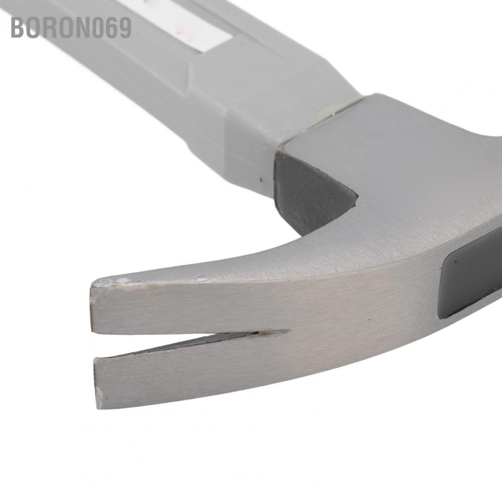Boron069 13oz Búa Quadrate Hình dạng sừng cừu 50HRC Thiết kế đôi V Tay cầm bằng thép không gỉ cacbon cao Cán búa thẳng