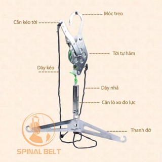 Đai kéo giãn cột sống cổ spinal belt
