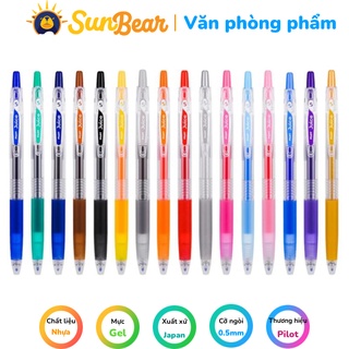 Bút bi gel pilot juice lju-10ef ngòi 0.5mm - sun bear