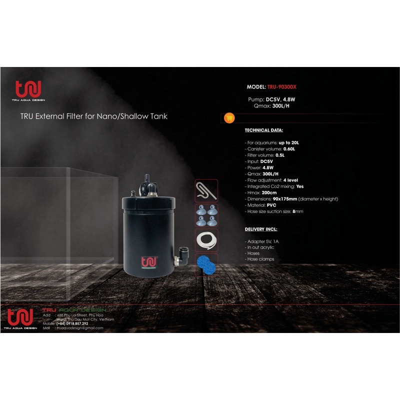 Lọc Nano PVC TRU-90300X