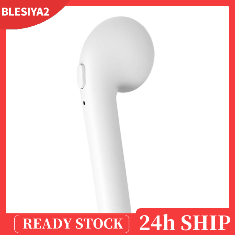 i7s Bluetooth Earphone Sport Mini True Wireless Earbuds single ear White