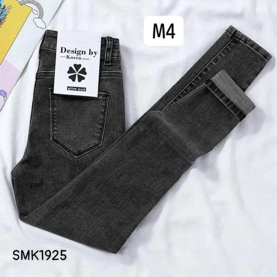 SMK1925- QUẦN JEANS NỮ ỐNG BÓ