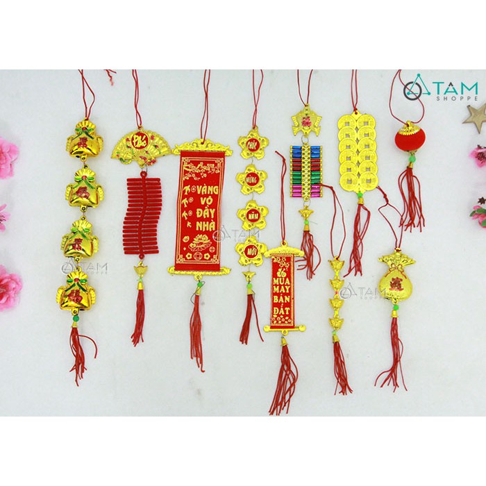 Combo 10 dây liểng trang trí nhà cửa tết 2022 - giao mẫu ngẫu nhiên