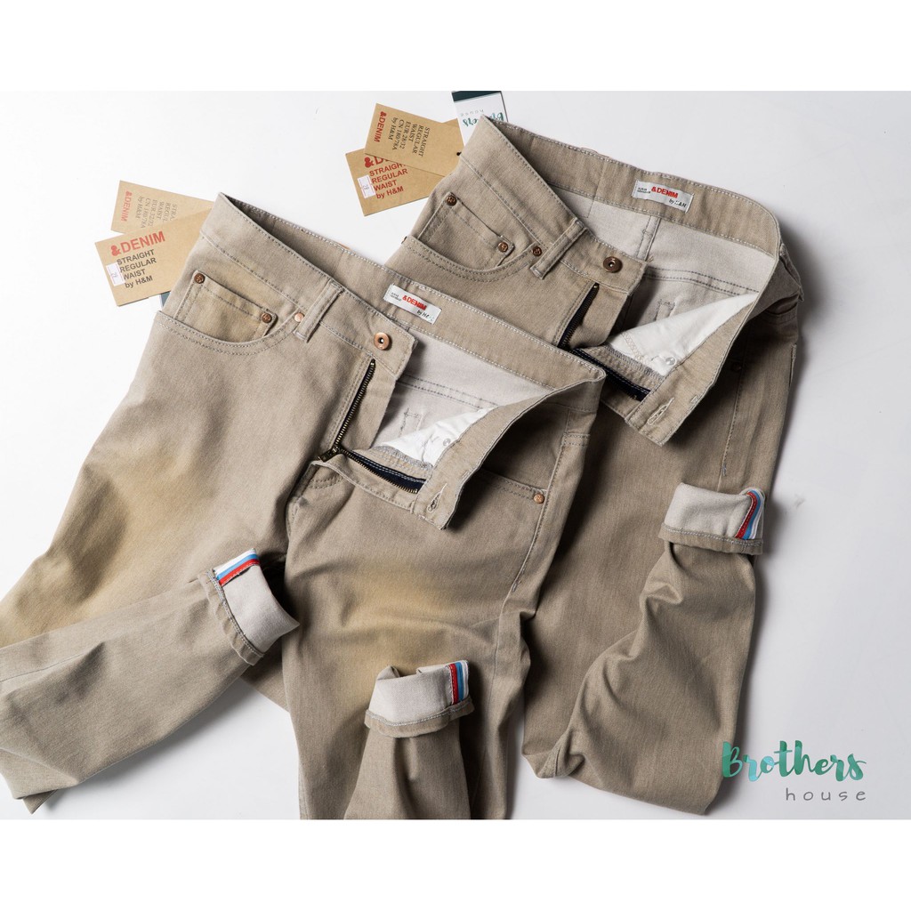 Quần jean nam HM cao cấp, form đẹp lên dáng cực bụi