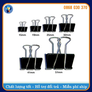Kẹp bướm đen echo - kẹp tài liệu nhiều kích thước