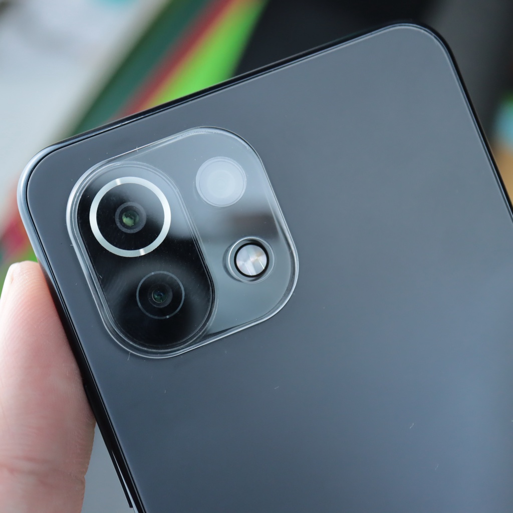 Miếng dán cường lực camera Xiaomi Mi 11 Lite thủy tinh hữu cơ