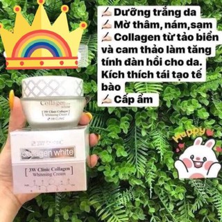 Kem dưỡng trắng da 3W Clinic collagen ..mymy