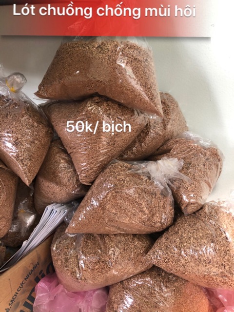 Lót chuồng chống mùi hôi khai 50k