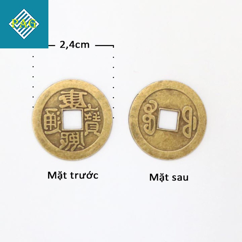 Đồng Xu Cổ Phong Thuỷ, Đồng Xu Cổ May Mắn Chiêu Tài Hút Lộc