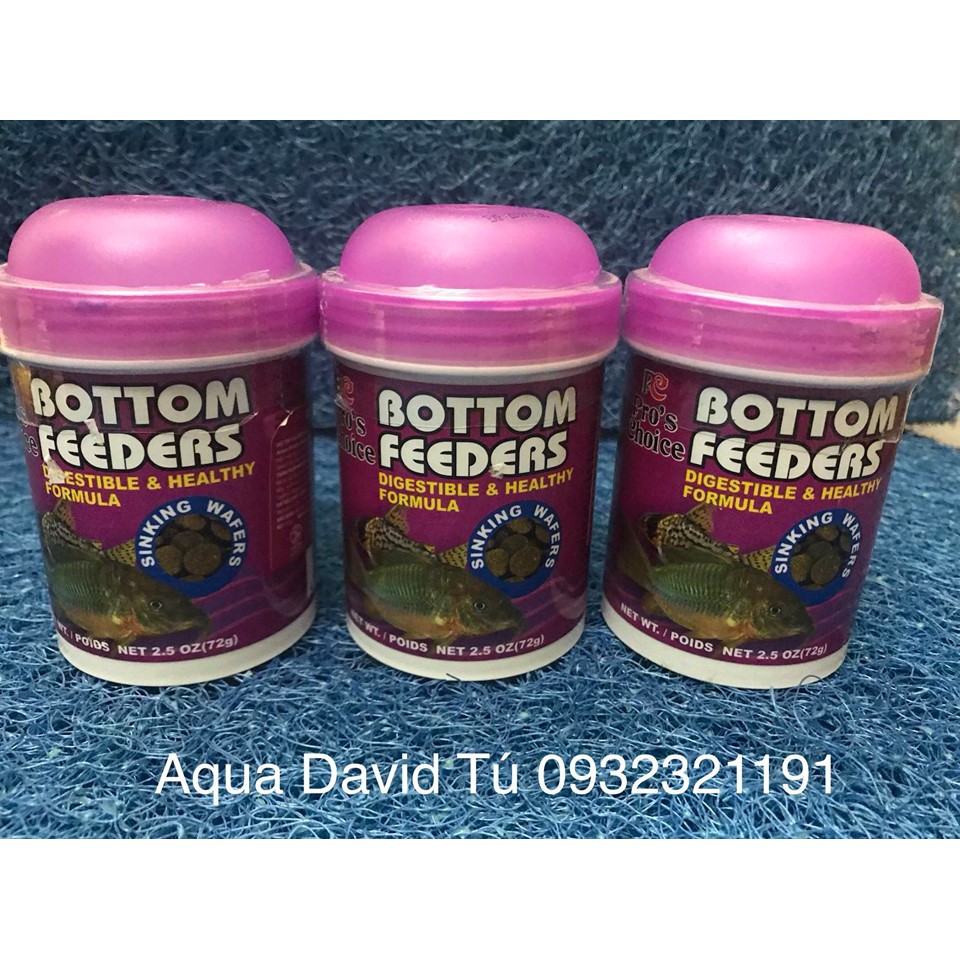 Thức ăn BOTTOM FEEDERS dành cho cá cảnh (72G)